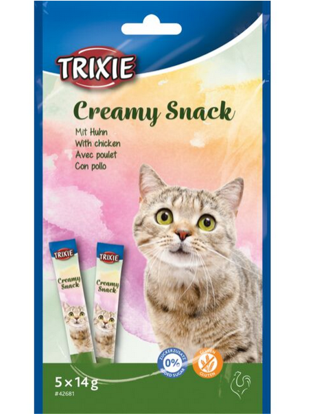 Creamy Snacks Shrimp Weißfisch Huhn