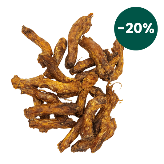 Getrocknete Hähnchenhälse für Hunde