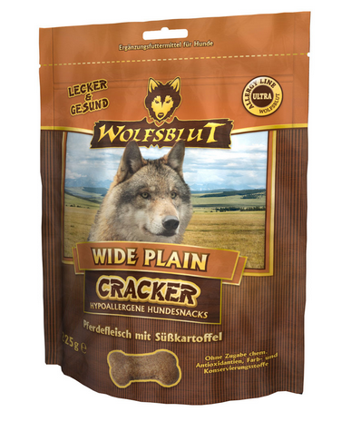 Wolfsblut Cracker Wide Plain Snacks für Hunde