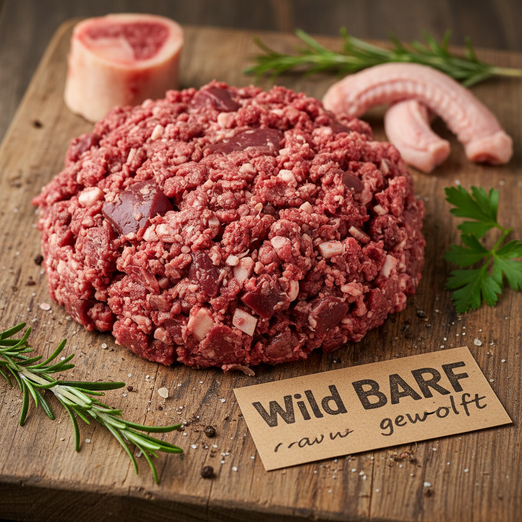 Wild Reh-Hirsch BARF gewolft