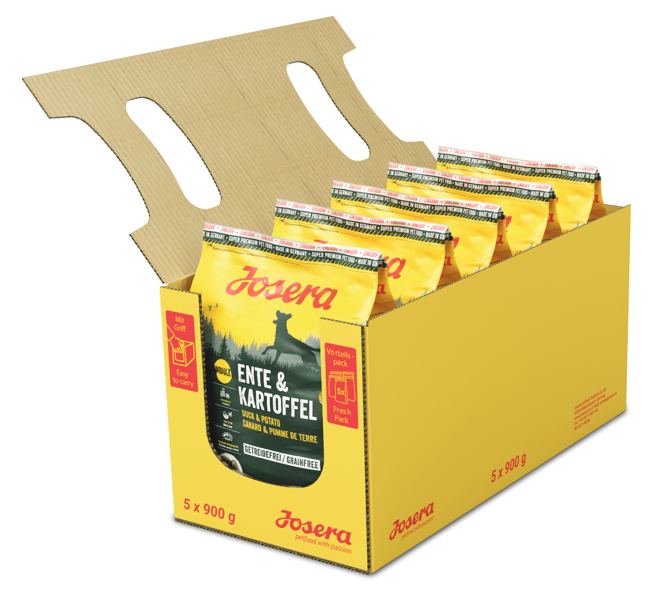 Josera Ente und Kartoffel