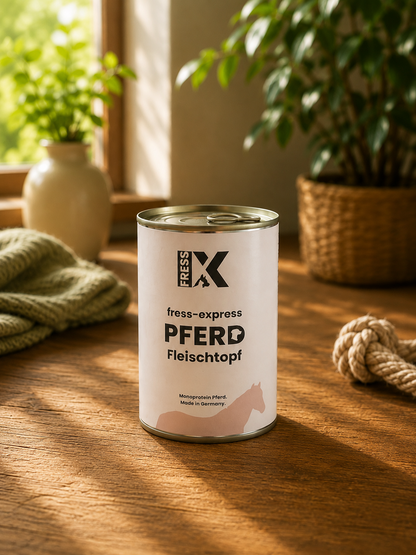fress-express Fleischtopf Pferd 400 + 800g