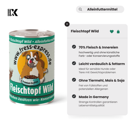 fress-express Fleischtopf Wild 400g