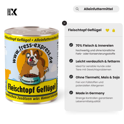 fress-express Fleischtopf Geflügel 800g