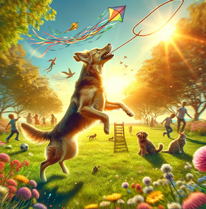 Ball am Seil 30 cm Spielzeug für Hunde