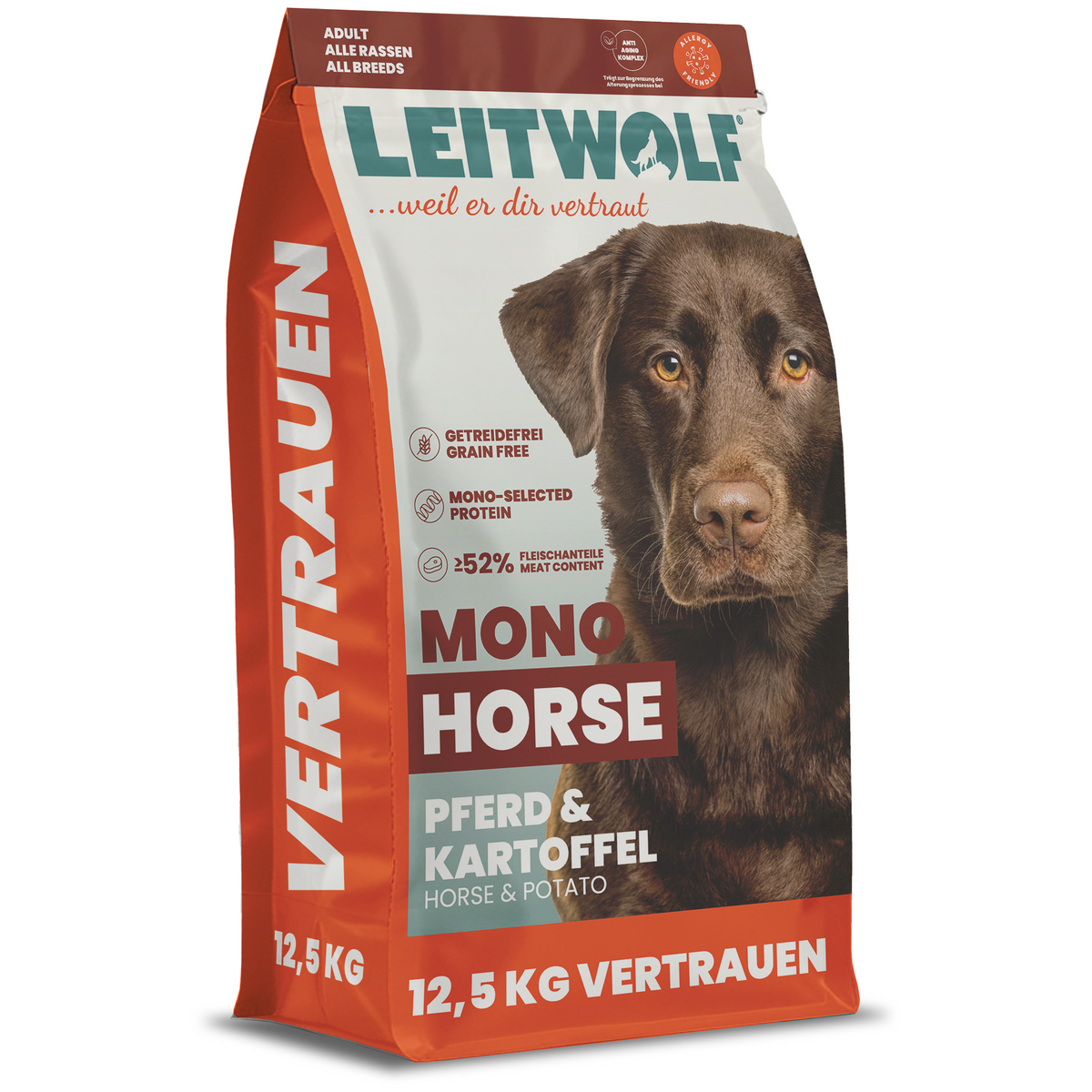 Leitwolf Horse Adult Mono - Pferd & Kartoffel