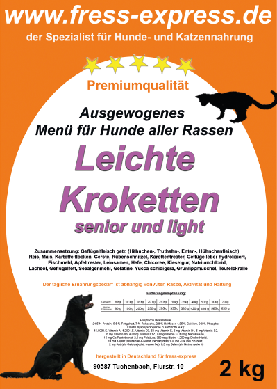 Leichte Kroketten senior und leight