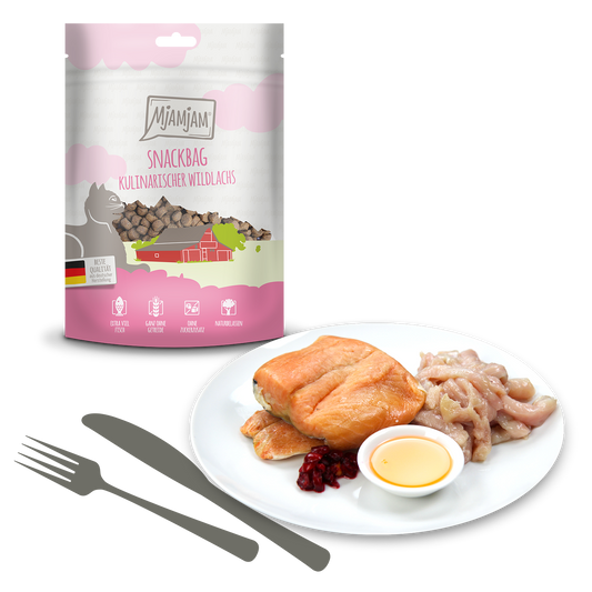 MjAMjAM Snackbag – kulinarischer Wildlachs