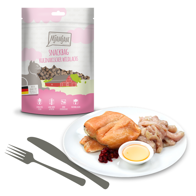 MjAMjAM Snackbag – kulinarischer Wildlachs