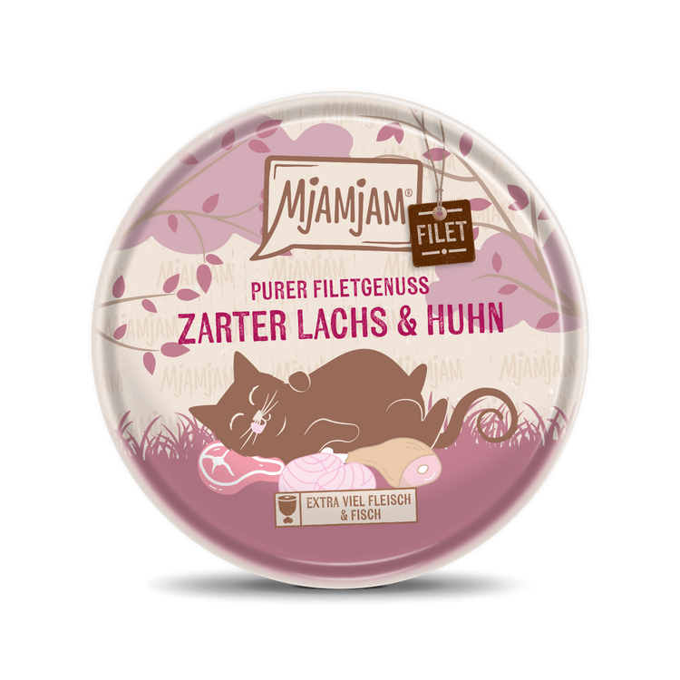 MjAMjAM – purer Filetgenuss – zarter Lachs & Huhn