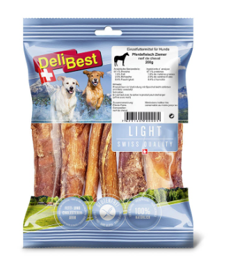 DeliBest Light Pferdeziemer – fettarmer Kauspaß
