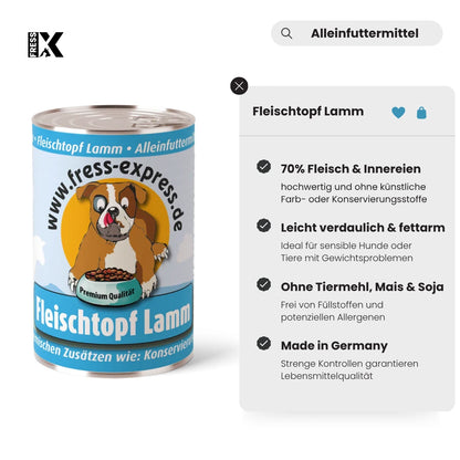 fress-express Fleischtopf Lamm 400g