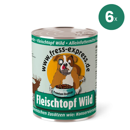 fress-express Fleischtopf Wild 800g