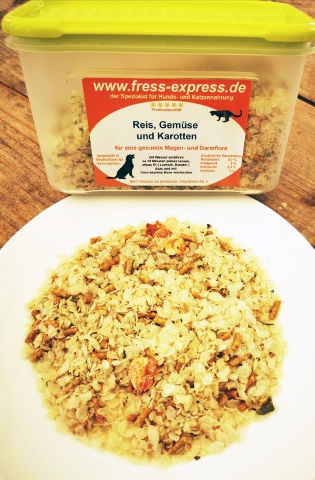 Fleischtopf mit fress-express Flockenmix