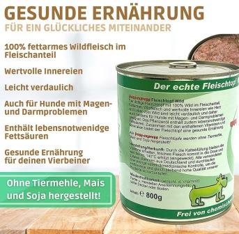 fress-express Reinfleischdosen gemischt 800g