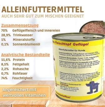 fress-express Fleischtopf Geflügel 800g