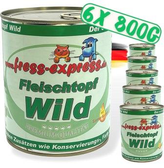 fress-express Fleischtopf Wild 800g